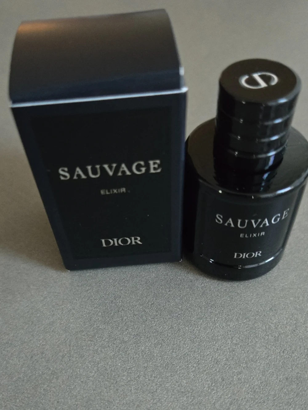 New In Box Dior Sauvage Elixir Trvel Bottle Cap Top